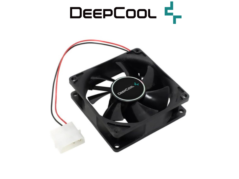 COOLER PLATZCOOL VORTEX PARA CASE  XFAN 80 NEGRO 80X80X25